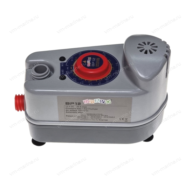 Насос электрический BRAVO BP12 ( 12В, 20A, 1Бар, 160л/мин) 6130037
