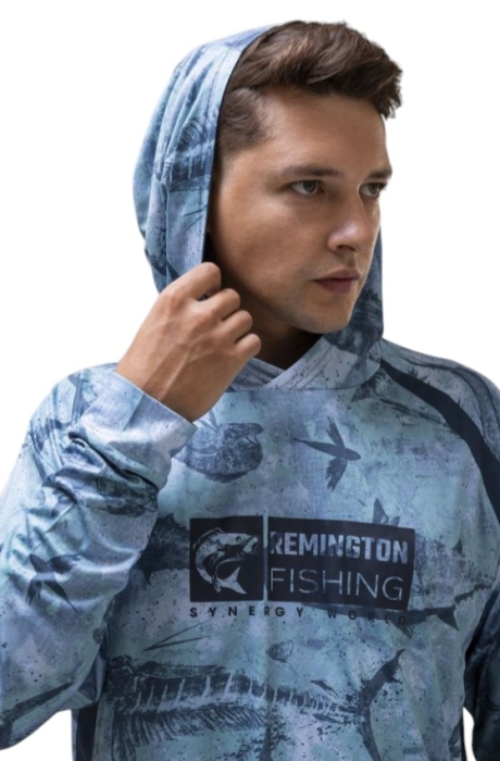 Футболка (джерси) Remington Fishing Вreeze Вlue р. 2XL FM1324-402/2XL