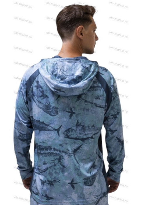 Футболка (джерси) Remington Fishing Вreeze Вlue р. 2XL FM1324-402/2XL