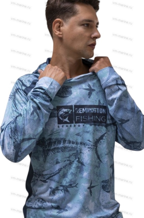 Футболка (джерси) Remington Fishing Вreeze Вlue р. 2XL FM1324-402/2XL