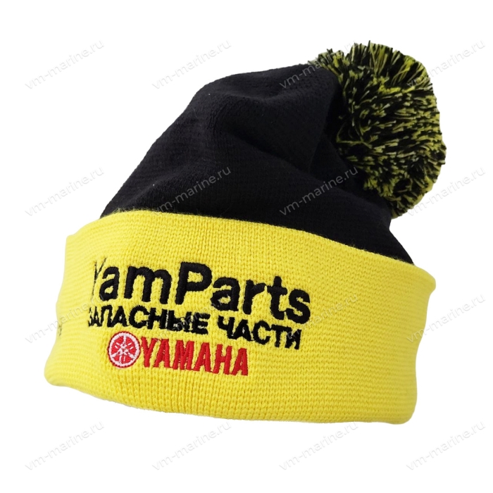 Шапка вязаная с помпоном EMXP-BY