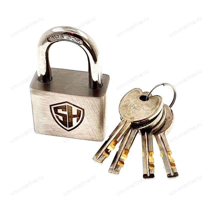 Замок навесной, 50 мм, нерж. сталь SF39150-2