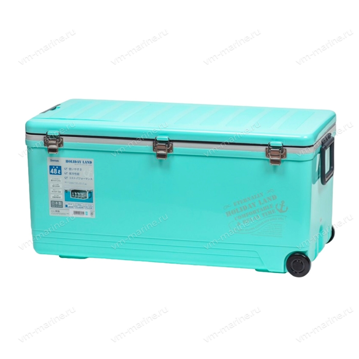 Термобокс SHINWA Holiday Land Cooler HLC-48H-BL 48л