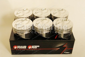 Поршни, комплект, GM 4,3L, + 0.060" H640ACP-60