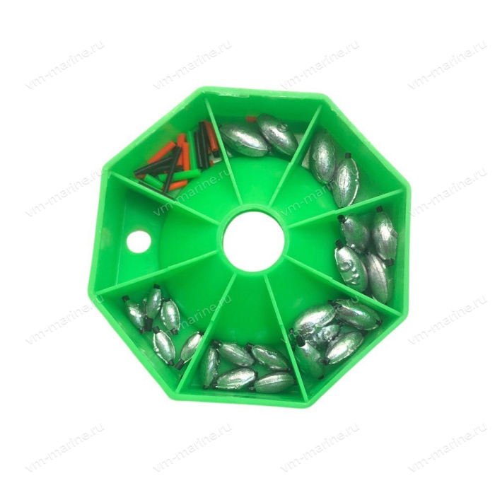 Набор грузов зелёный 1-6 грамм NG-A9