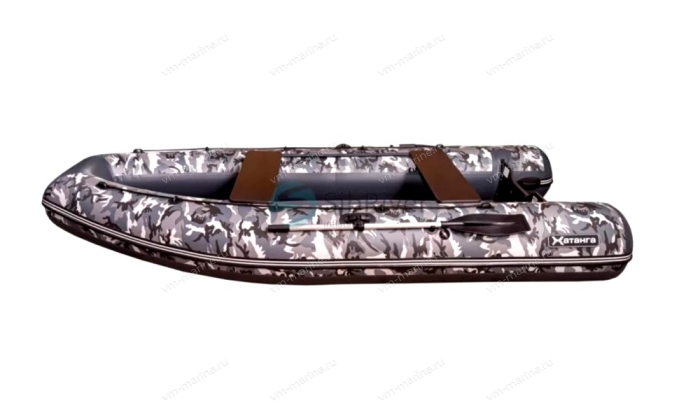 Лодка надувная моторная Хатанга PRO-330 НДНД камуфляж ОМОН