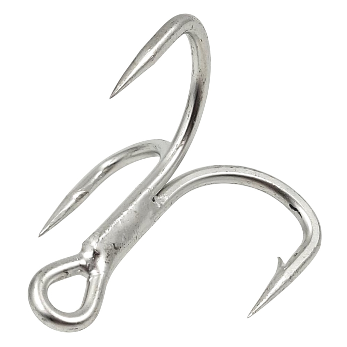 Крючок тройной лужёный Saikyo ST66 #3/0 - 1шт (ST66-3/0)