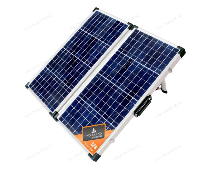 Солнечная панель Woodland Sun House 60W 68х67х4 0071418