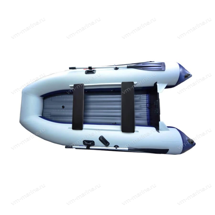 Лодка надувная моторная ALTAIR HD320 с НДНД белый/синий