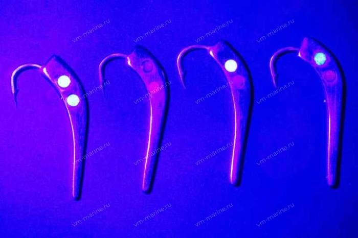 Блесна на зубаря ПИТЕРСКАЯ-мормышка 15-20мм серебро