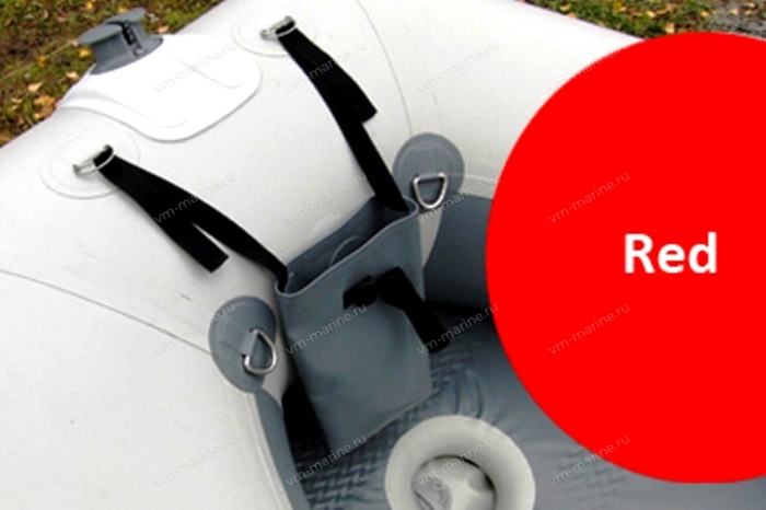 Сумка для якоря для ПВХ лодки красный