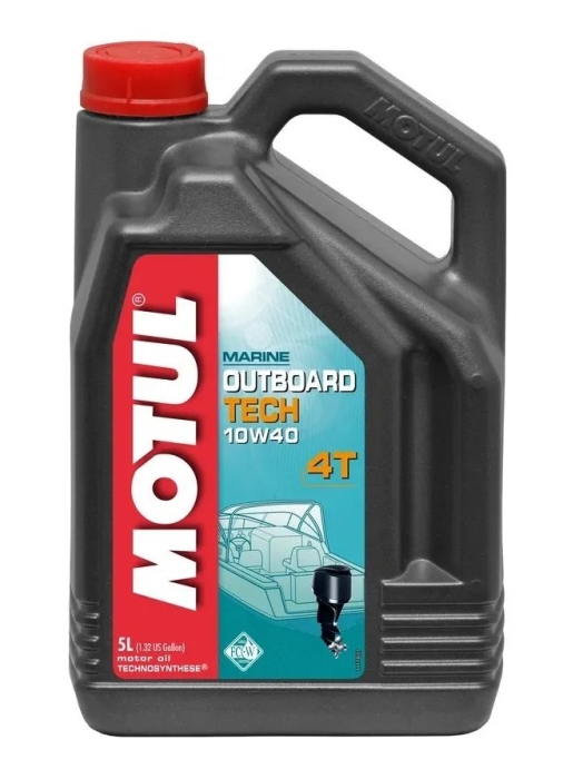Масло моторное для водомоторной техники Motul OUTBOARD TECH 4T 10W-40 5л. 113264