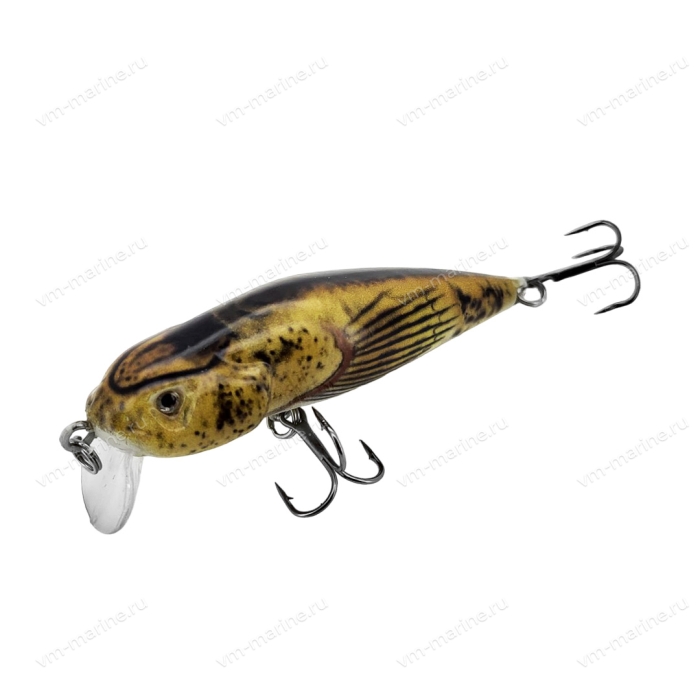 Воблер SIWEIDA BULLHEAD MINNOW 60F 7,6гр/0,5-1,5м col.69
