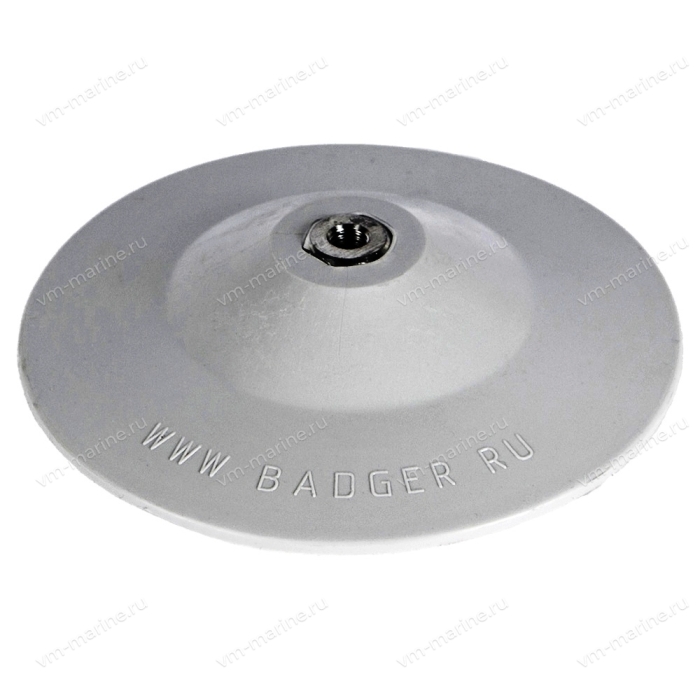 Крепление круглое для ПВХ лодки серый