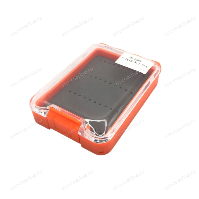 Коробка для мух оранжевая XD-206C