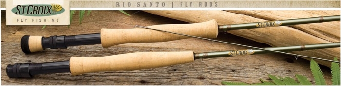 Удилище нахлыстовое St.Croix Rio Santo Fly Rods RS908.2 Mod.Fast, длина 2,74м, 2-ух составное