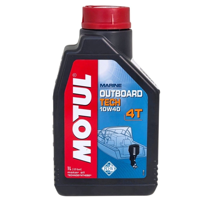 Масло моторное cинтетическое MOTUL OUTB OARD TECH 4T 10W-40 112751