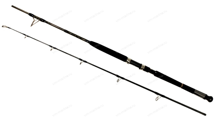 Удилище силовое спиннинговое DAIWA BG Boat BGB802XXHFS 2,4м тест 150-400гр