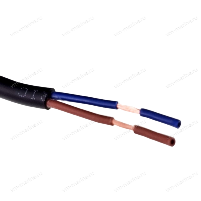 Кабель двужильный 2 х 1.5 мм² чёрный SF52028-2X1.5B