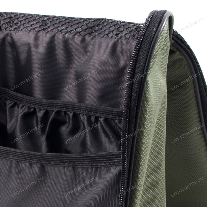 Косметичка СЛЕДОПЫТ "Дорожная" р.23х20,5х9 см, цв. олива Oxford/20/12/