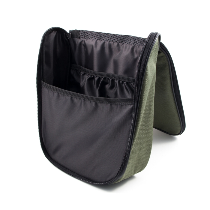 Косметичка СЛЕДОПЫТ "Дорожная" р.23х20,5х9 см, цв. олива Oxford/20/12/