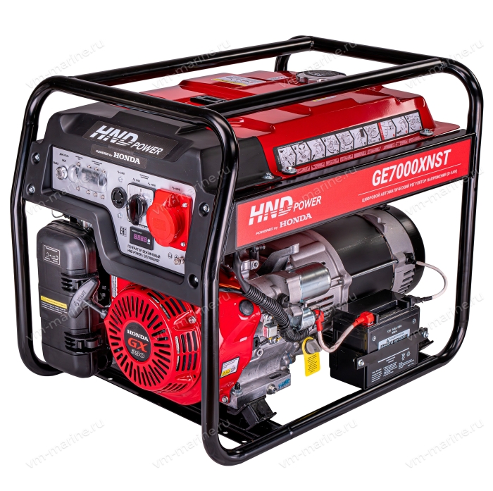 Генератор HND GE7000XNST (с двигателем Honda)