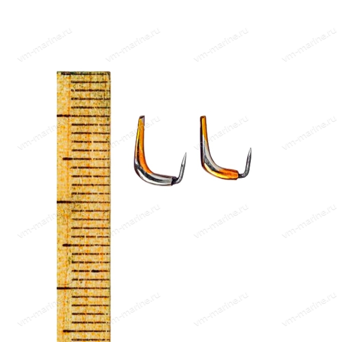 Блесна на корюшку КЛЮШКА 10мм серебро/каро/зелёнка