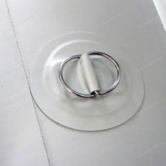 Люверс для ПВХ лодки серый