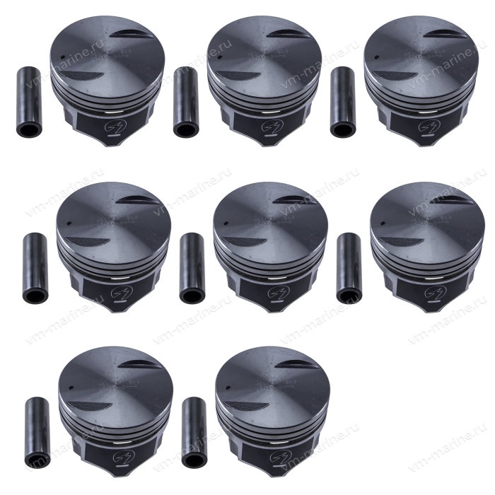 Поршни, комплект, GM 7.4L, + 0.030"