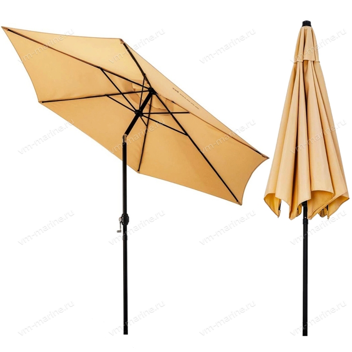 Зонт садовый NISUS диаметр 3м N-GP1913-300-B
