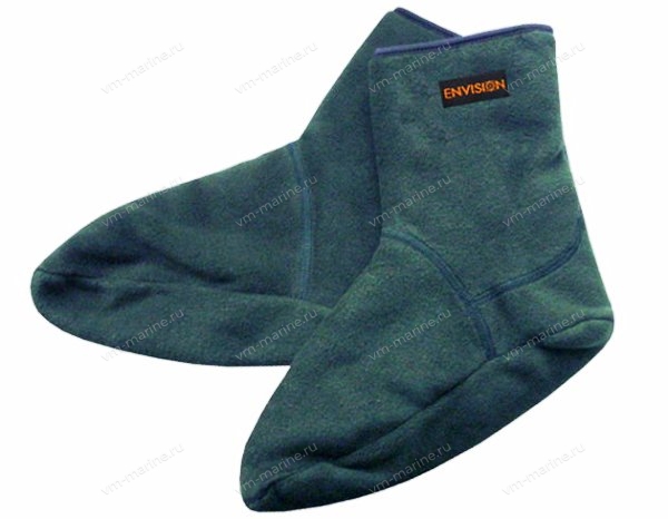 Термоноски ENVISION флисовые с утеплителем Thinsulate р. 42-46 зелёный