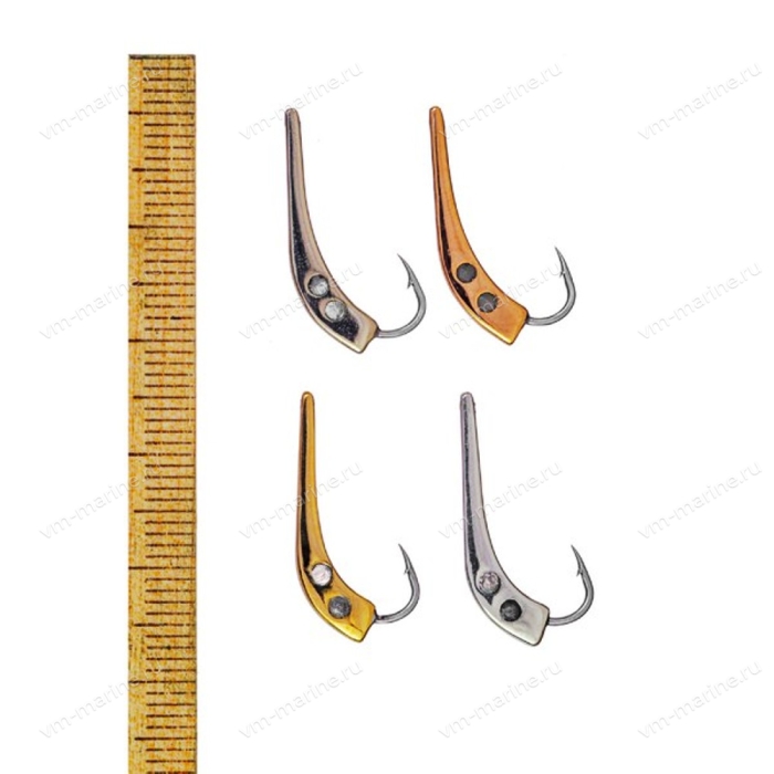 Блесна на зубаря ПИТЕРСКАЯ-мормышка 15-20мм зелёнка