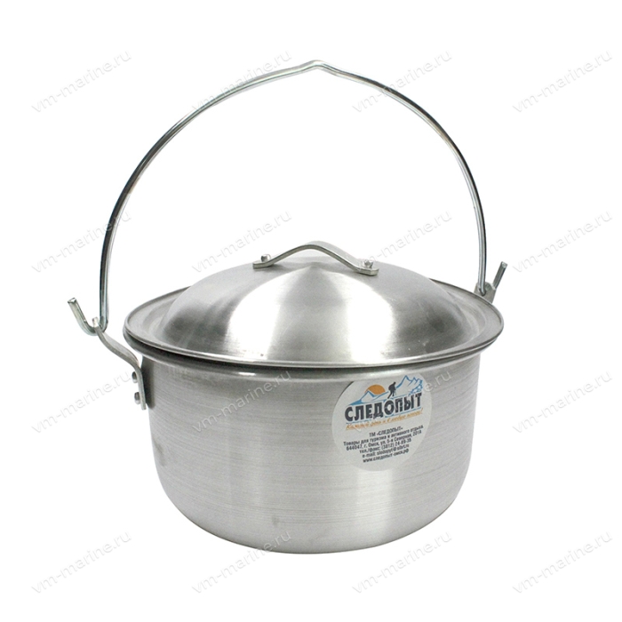 Котелок костровой "СЛЕДОПЫТ", 3 л,диаметр 24см