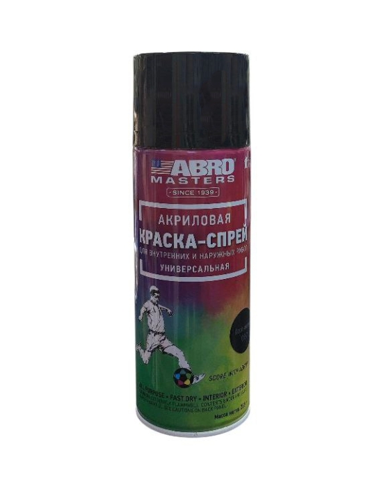 Краска-спрей ABRO MASTERS (коричневая)