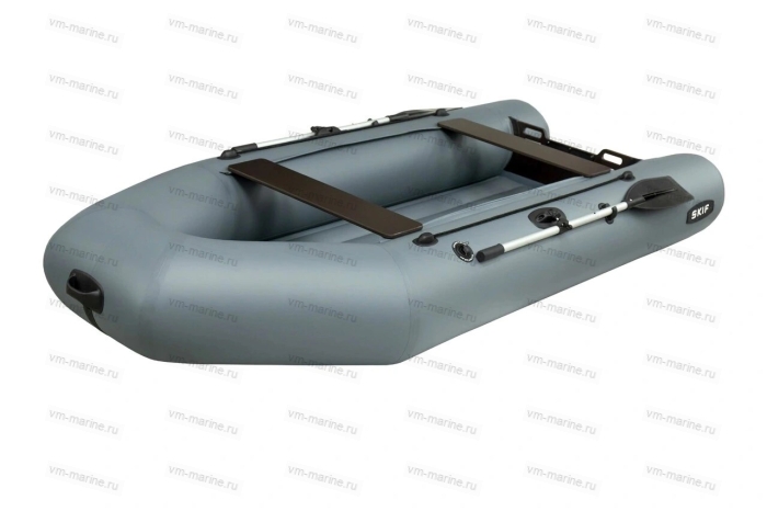 Лодка ПВХ "Skif-350 НДНД" (серая) B1-02-129