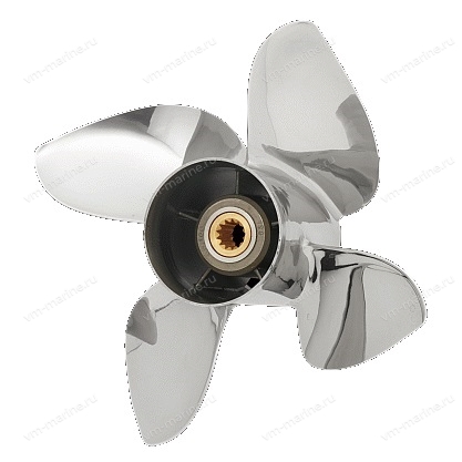 Винт PowerTech для Yamaha RXB4R15P-YM-90, шаг 15, 4-х лопастной, правого вращения.