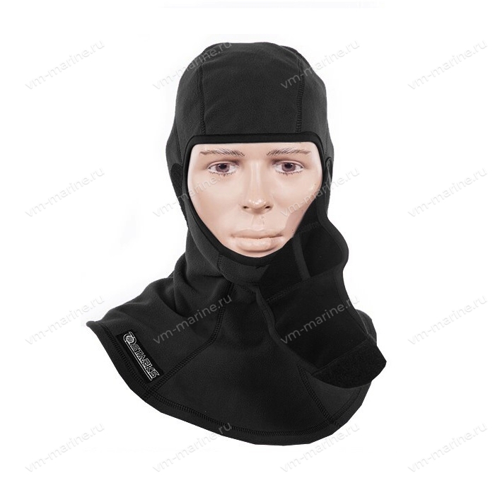 Подшлемник с защитой шеи STARKS FLEECE COLLAR Open (чёрный), L-XL