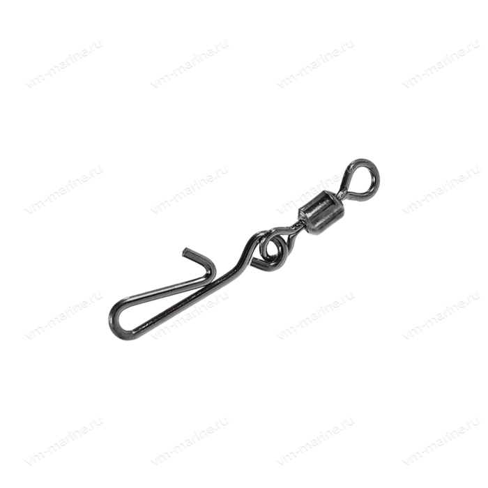 Карабин с вертлюгом Быстросъёмный HANGING SNAP OF-2032-6 тест:14кг хром