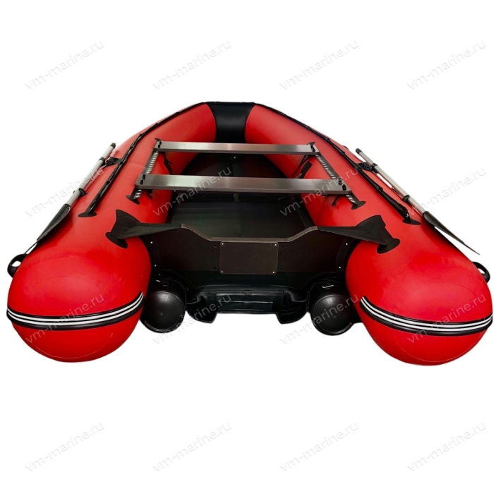 Лодка ПВХ "Sibriver GT-420 jet" (красно-черный)