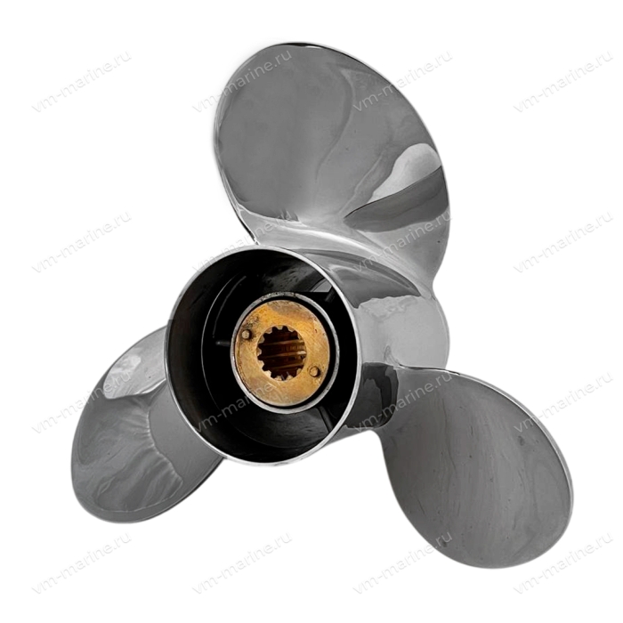 Винт Power Tech REB3R13PM70 для Mercury 30-70, шаг 13, 3-х лопастной, не требует сменной втулки.