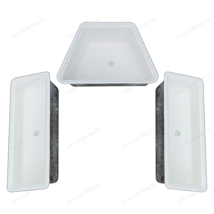 Рундуки стеклопластиковые в каюте - Бриз-17