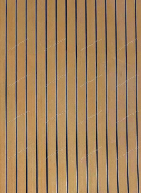 Палубное покрытие Eva-Teak св.корич-черный (лист) 1200*2400