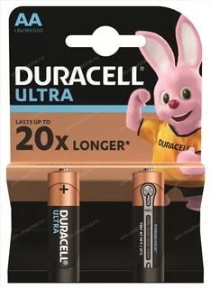 Батарейки Duracell LR6 к-т2 ULTRA POWER 1/20