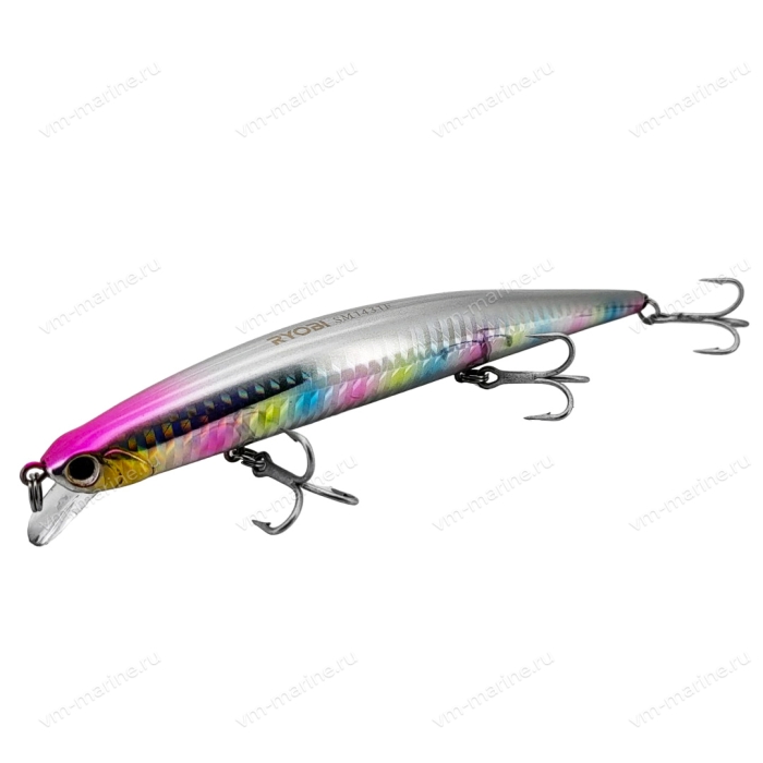 Воблер RYOBI PRO MINNOW SM1431S 143мм 21гр цв.15