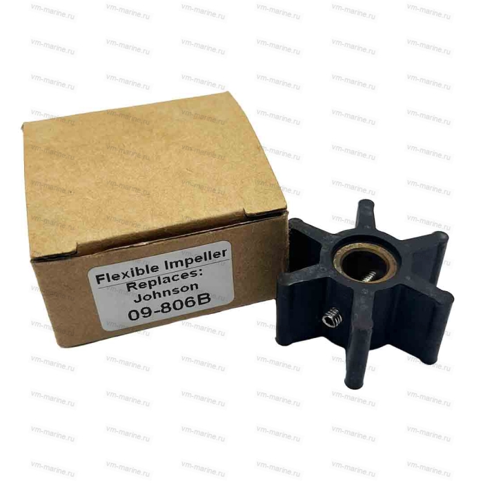 Крыльчатка помпы Johnson, Sherwood, Volvo-Penta... 09-806B