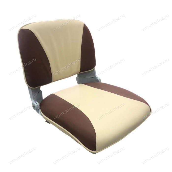 Накидки (подушки) на сиденье, винил, бежевый-коричневый 700-015