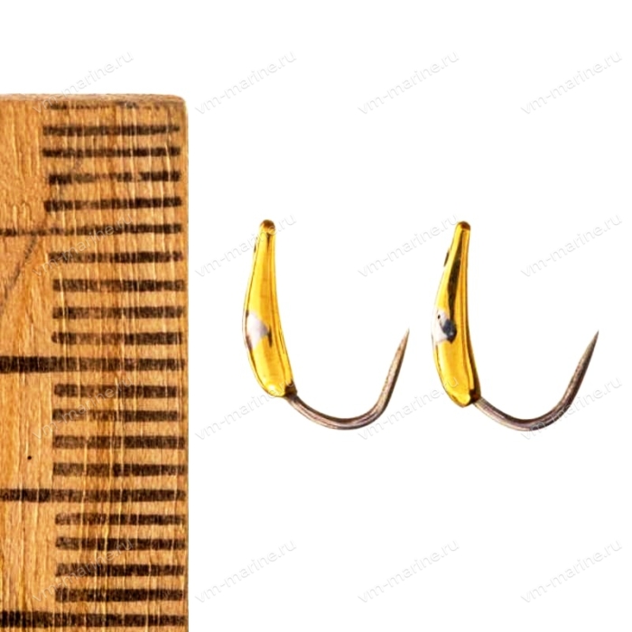 Блесна на корюшку ЛАВА 8мм зелёнка//каро