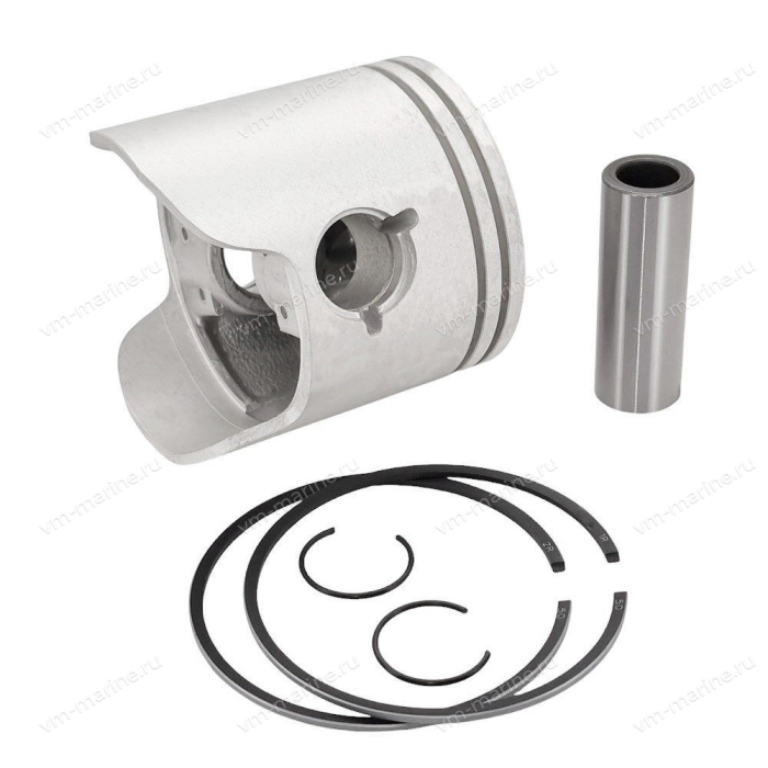 Поршень с кольцами, к-т, (+0,25), Yamaha 60F, 70B