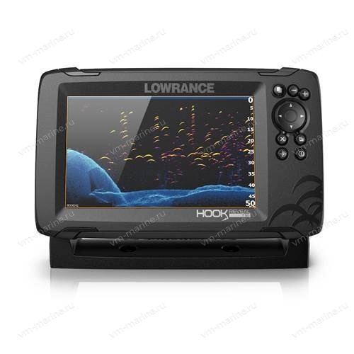 Картплоттер-эхолот Lowrance HOOK REVEAL 7 50/200 HDI (000-15516-001)