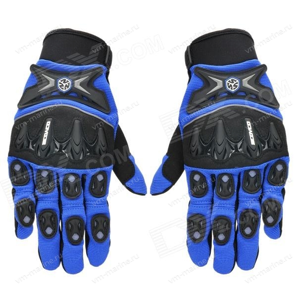 Перчатки SCOYCO MX47 BLUE размер L